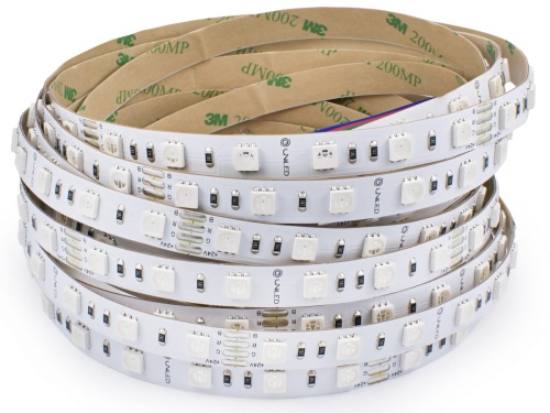 Taśma LED RGB 24V DC 60led/1m