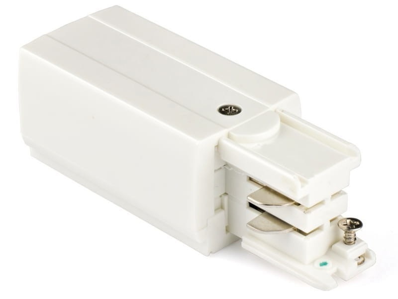 Zasilanie do szynoprzewodu 3F POWERGEAR lewe kolor biały PRO-0431L-W