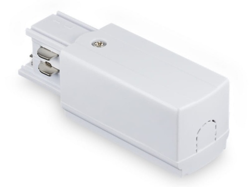 UTS-3FB-ZL Zasilanie końcowe lewe 3-fazowe zasilające do szynoprzewodów białe UNILED