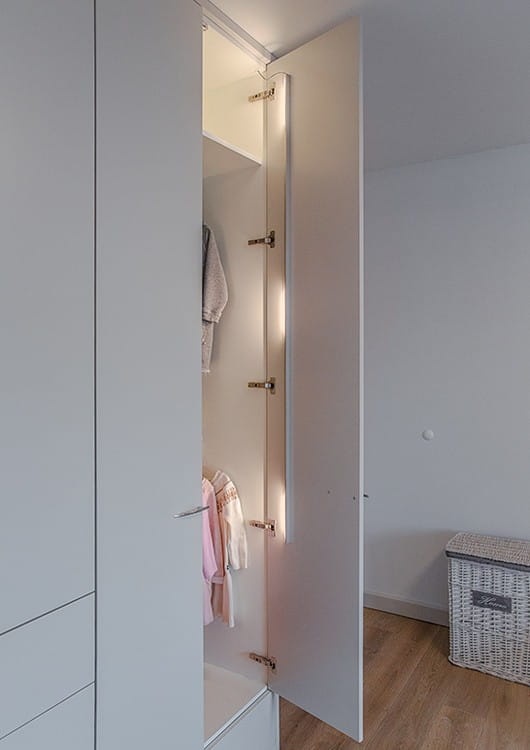 Profil LED GLAD 45 kątowy anodowany klosz transparentny