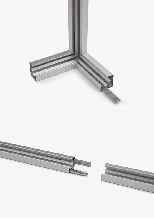 Profil KUBIK 45 do budowy przestrzennych konstrukcji oświetleniowych