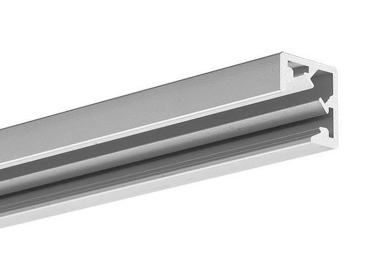 Profil KUBIK 45 do budowy przestrzennych konstrukcji oświetleniowych, osłona transparentna