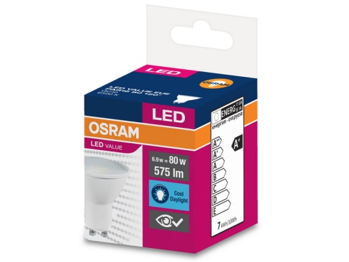 OSRAM VALUE PAR 16 80 120° 6.9 W/6500K GU10