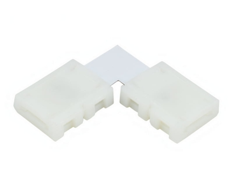Łącznik kątowy do taśm LED 8mm zamykany