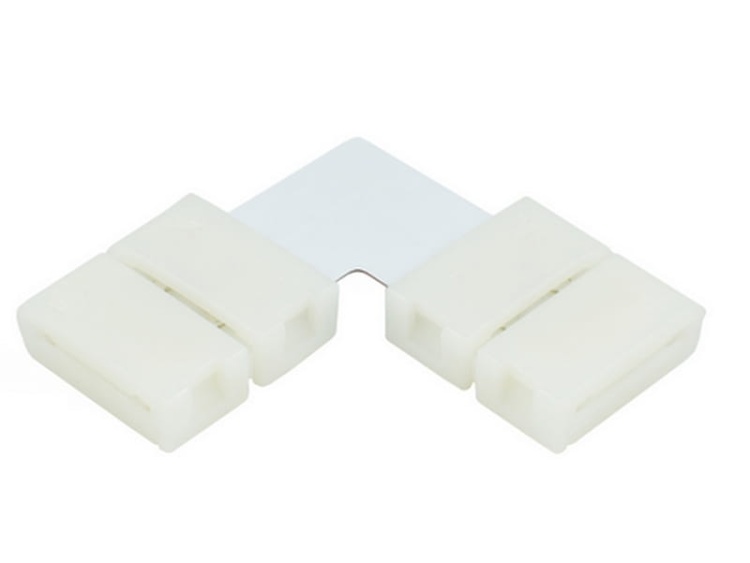 Łącznik kątowy do taśm LED 10mm zamykany