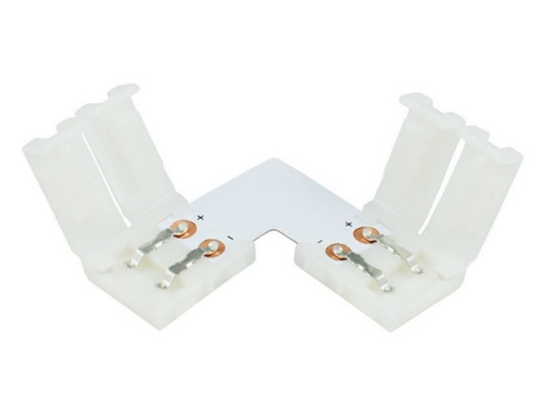 Łącznik kątowy do taśm LED 10mm zamykany