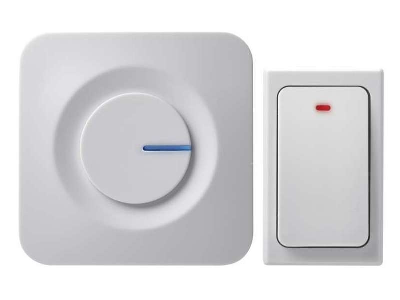 Dzwonek bezprzewodowy P5729, bezbateryjny przycisk EMOS