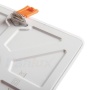 Oprawa typu downlight AREL LED kwadrat 14W 4000K 1150lm Kanlux 29590