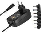 Zasilacz impulsowy 1500mA z wymiennymi końcówkami, USB 8592920064092 N3112
