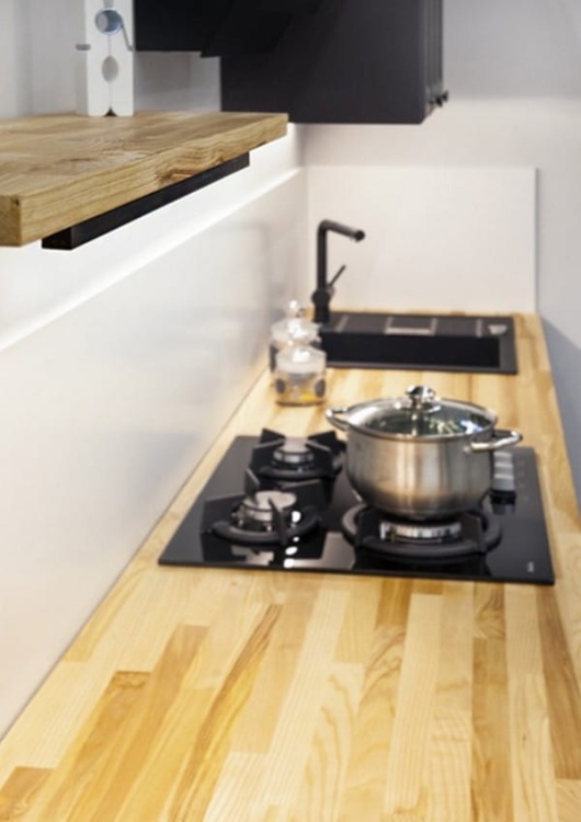 Profil LED MICRO-HG czarny anodowany klosz transparentny typu HS; odcinki: 1m, 2m, 3m KLUŚ