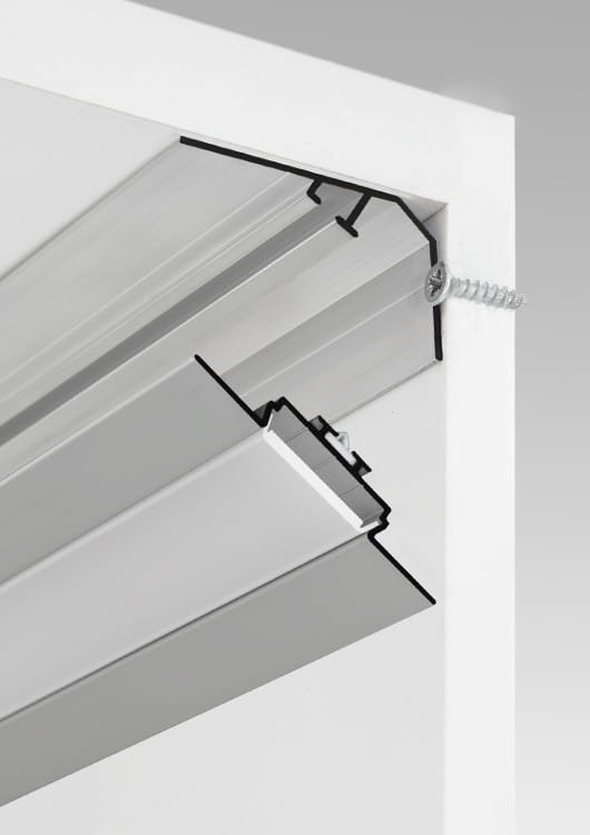 Profil LED LOC-30 anodowany, odcinki: 1m, 2m, 3m KLUŚ