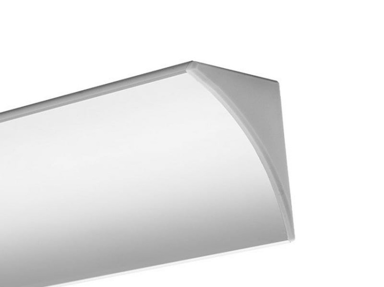 Profil LED WERKIN anodowany, klosz transparentny; odcinki: 1m, 2m, 3m KLUŚ