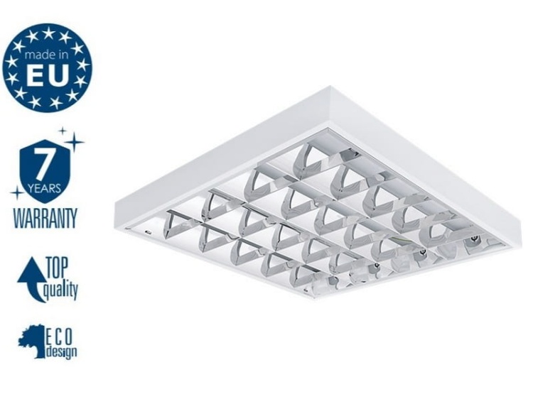 Oprawa rastrowa natynkowa NOTUS 4xT8 LED 60cm max 18W Kanlux