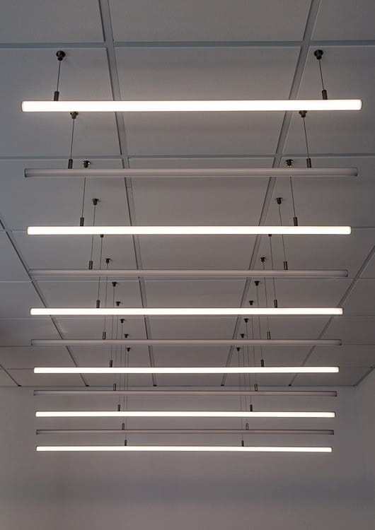 Profil JAZ do budowy opraw wiszących osłona mleczna; odcinki: 1m, 2m, 3m KLUŚ