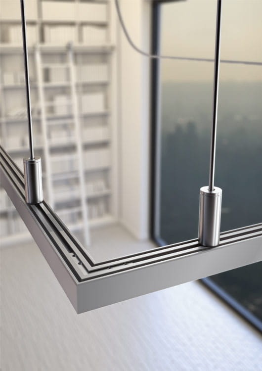 Profil LED PDS ZM anodowany osłona transparentna długości: 1m, 2m, 3m KLUŚ