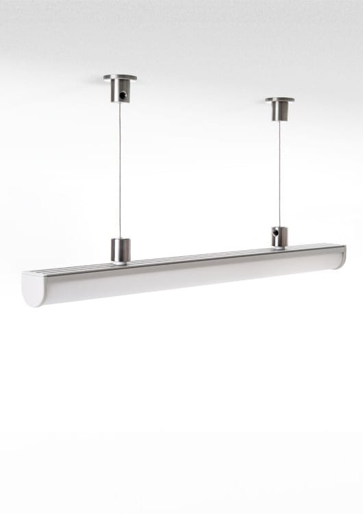 Profil LED Giza anodowany bez przesłony, odcinki: 1m, 2m, 3m KLUŚ