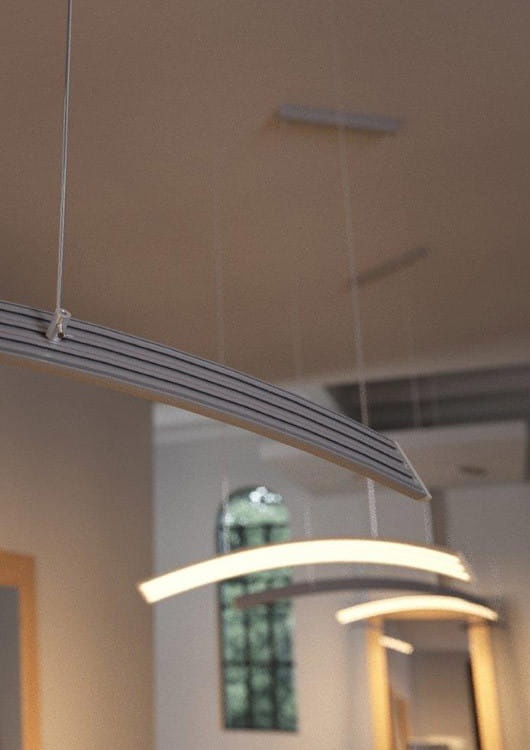 Profil LED Triada klosz mleczny, odcinki 1m, 2m, 3m KLUŚ