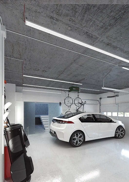 Profil LED Triada klosz mleczny, odcinki 1m, 2m, 3m KLUŚ