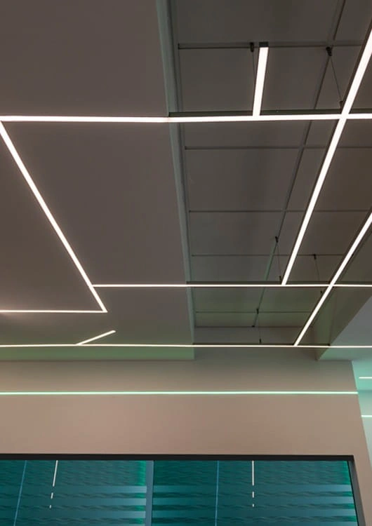 Profil LED LIPOD anodowany, klosz mleczny