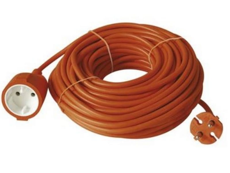 Przedłużacz ogrodowy 2x1 mm 1 gniazdo pomarańczowy EMOS 15m