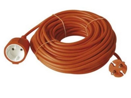 Przedłużacz ogrodowy 2x1 mm 1 gniazdo pomarańczowy EMOS 20m