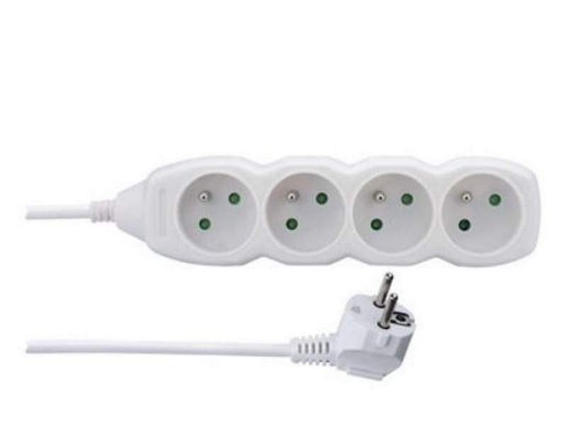 Przedłużacz 4G 1,5M biały