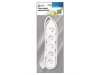 Przedłużacz 5G 1,5M biały