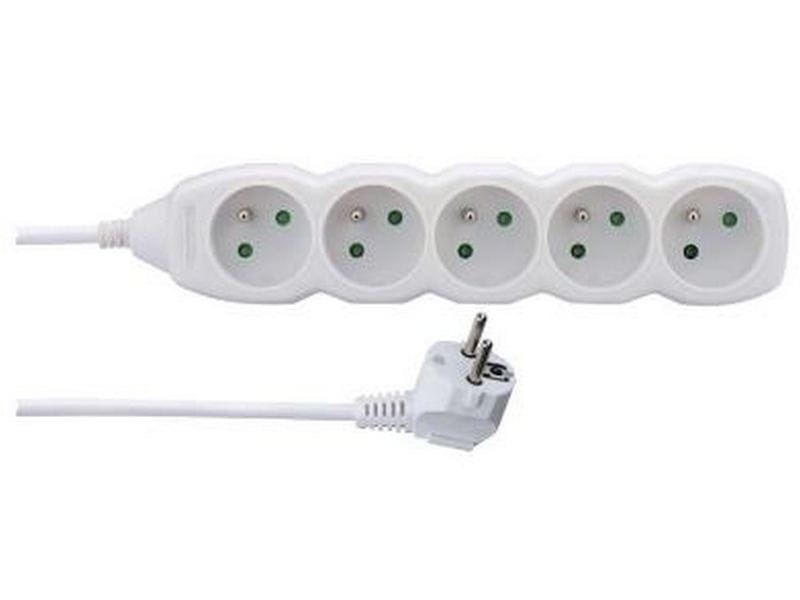 Przedłużacz P0515 5G 5m biały EMOS