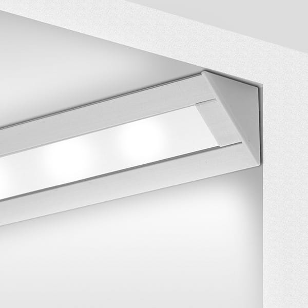 Profil LED PAC ALU klosz transparentny
