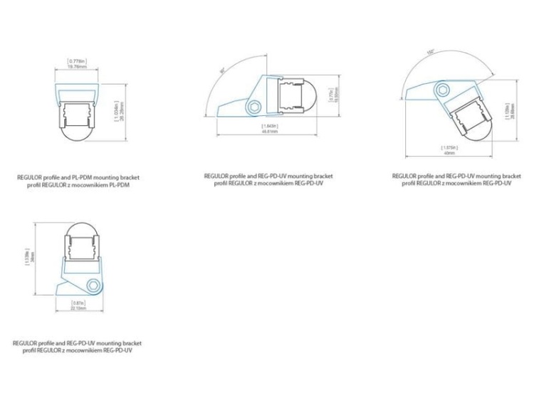 Profil LED Regulor ZWK