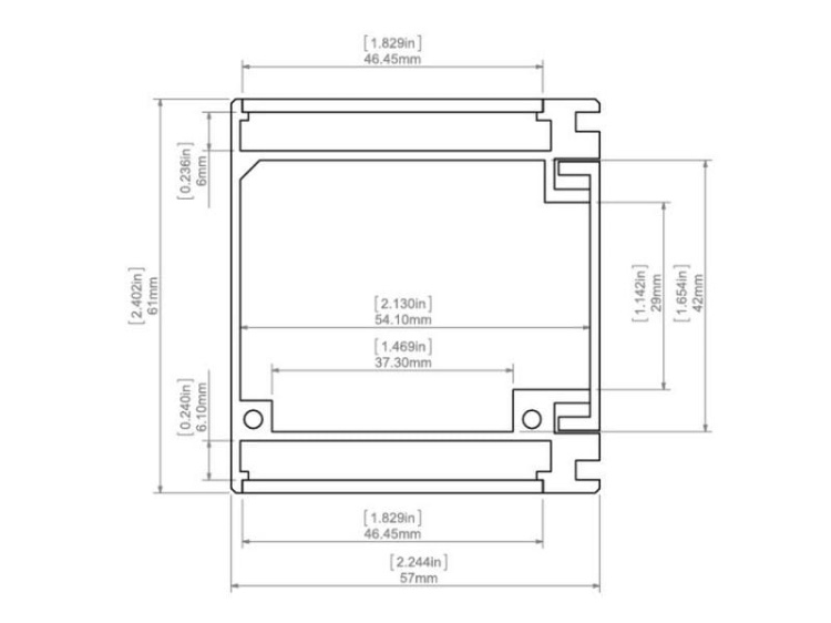 Profil IDOL do budowy opraw LED