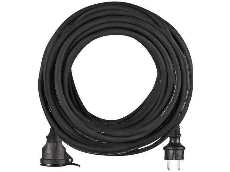 Przedłużacz ogrodowy P01725R 1-gniazdo 3x2,5 25m Emos