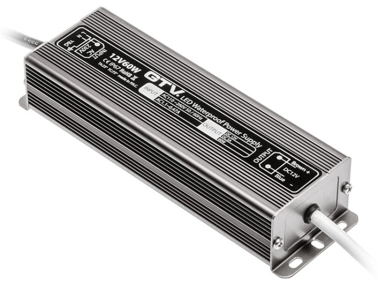 Zasilacz LED WZA 60W 12V IP67 GTV