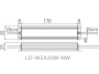 Zasilacz LED WZA 20W 12V IP67 GTV