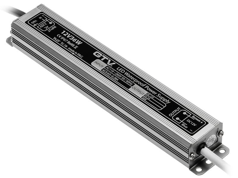 Zasilacz LED WZA 36W 12V IP67 GTV