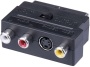 Redukcja SCART 3Cinch + SVHS EMOS K9304