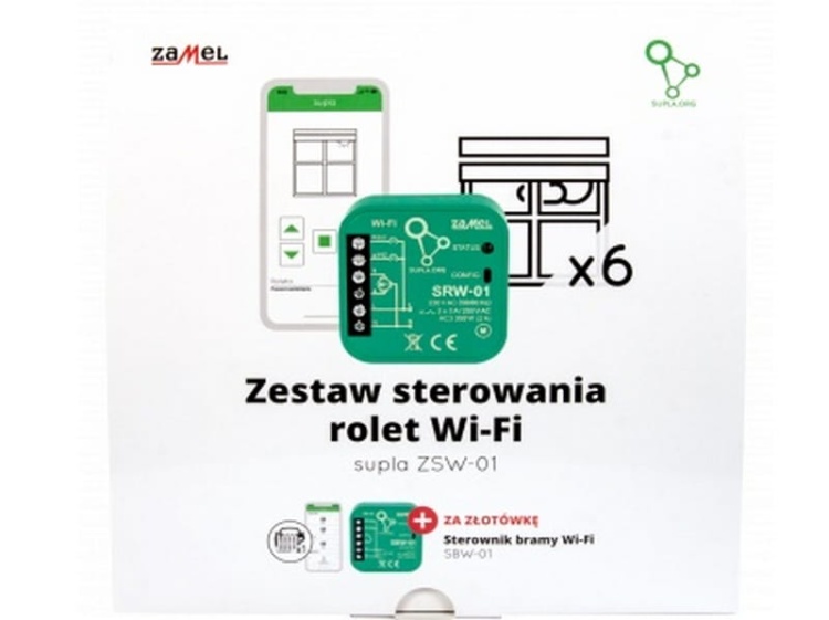 ZESTAW STEROWANIA ROLET WI-FI ZSW-01