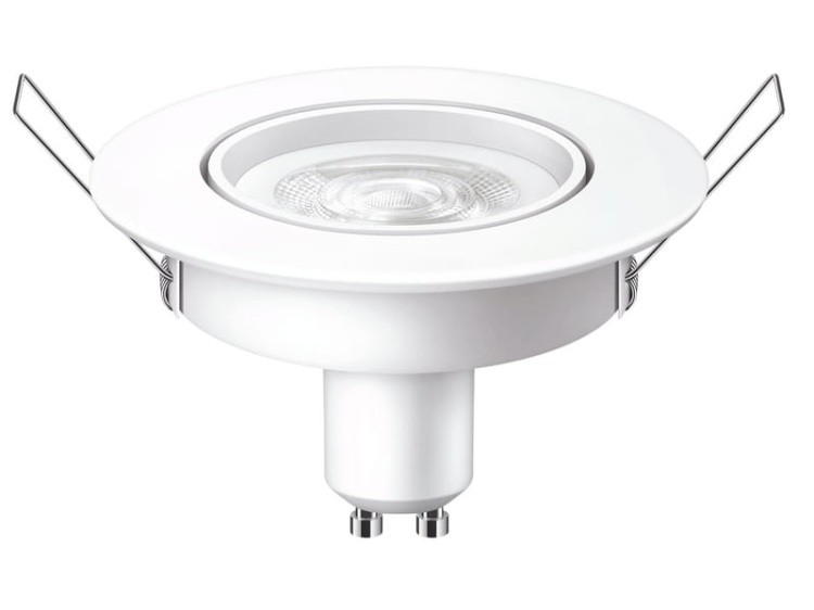 Oprawa do wbudowania LED spot okrągła GU10 50W 4000K 380lm IP20 36D PILA