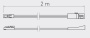 Przewód 2m czarny ze złączkami mini AMP
