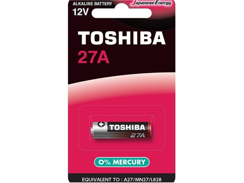 Baterie 27A BP-1C 27A 12V 1 sztuka TOSHIBA
