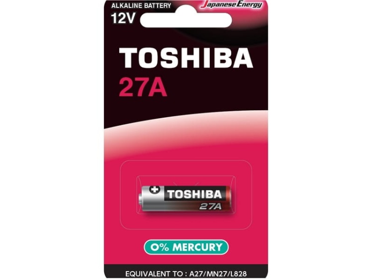 Baterie 27A BP-1C 27A 12V 1 sztuka TOSHIBA