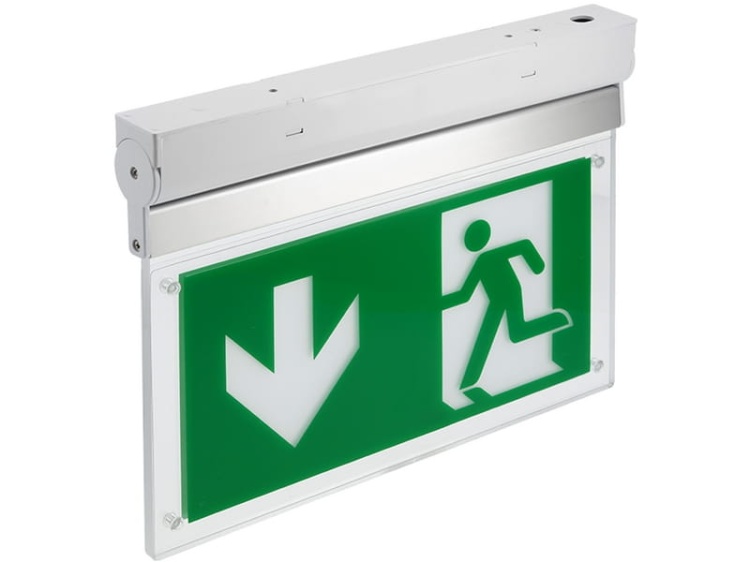 Oprawa awaryjna LED CORSO dwuzadaniowa 1H 3W 6400K 300lm IP20 GTV