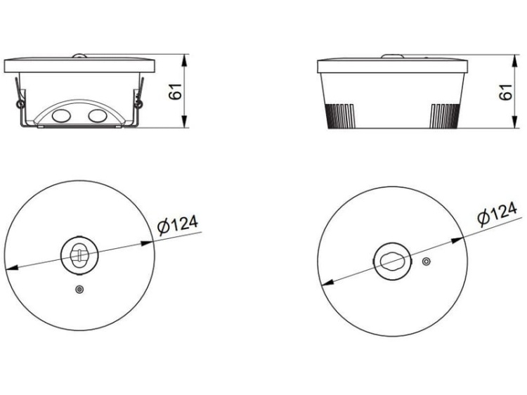 Oprawa awaryjna LED OGLA 3H 3W 6400K 200lm IP20 GTV