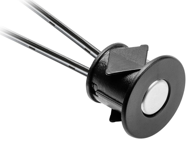 Włącznik dotykowy ściemnialny czarny 12V max 24W IP20 GTV