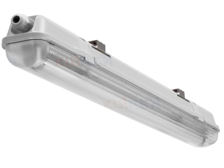 Oprawa pyłoszczelna pod tuby LED MAH PLUS-158/4LED/PC