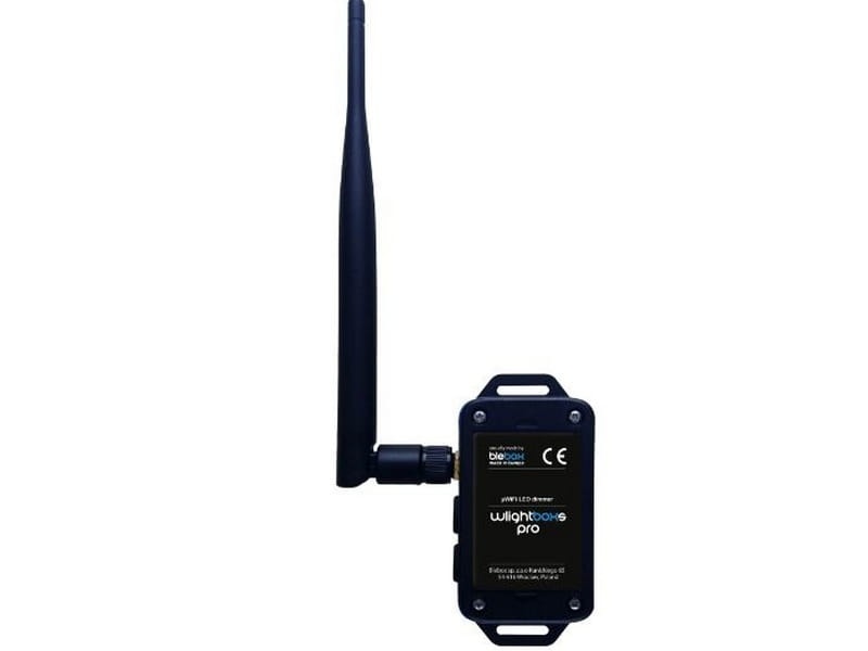 wLightBoxS PRO ściemniacz oświetlenia LED 12-24V DC z zewnętrzną anteną