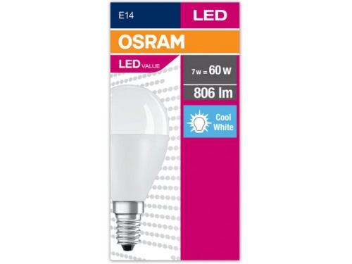 Żarówka LED VALUE CLASSIC P świeczka 7W 806lm 4000L OSRAM