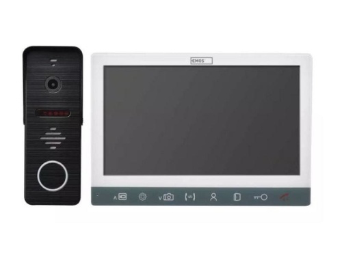 Wideodomofon H3010 7" komplet EM-10AHD 12V DC EMOS