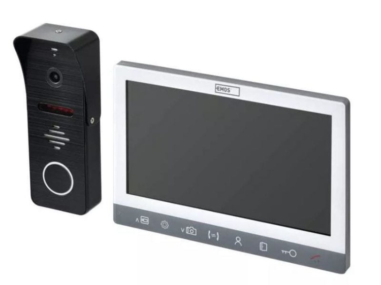 Wideodomofon H3010 7" komplet EM-10AHD 12V DC EMOS