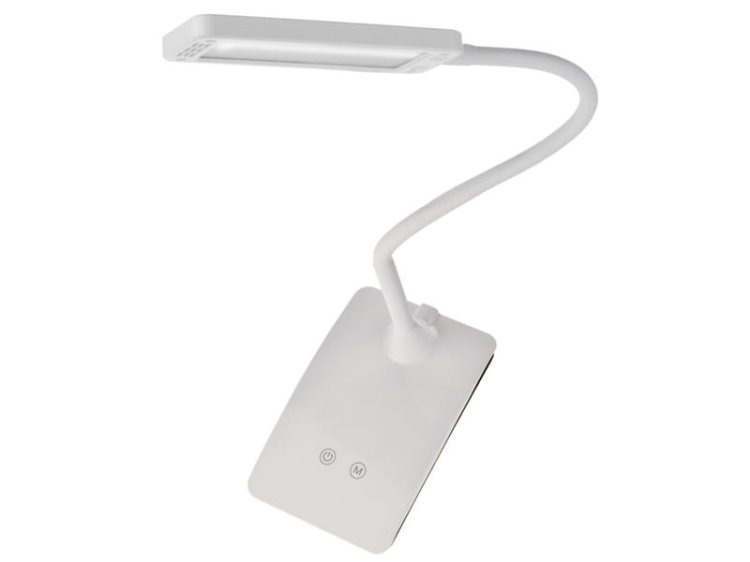 Lampa biurkowa LED EDDY 6W 3000K/4500K/6800K 360lm biała EMOS Z7599W